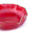 Round Platter <br> Red with Gold Rim <br> (Ø 35 x H 12) cm