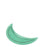 Moon Platter <br> Light Green <br> (35) cm