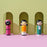 Masked Worker Kokeshi Doll <br>
Limited Edition <br>
(H 14.5) cm