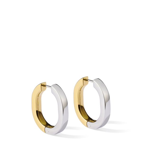 Saturn Earrings <br> Light Gold / Silver