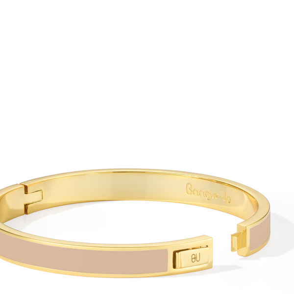 Bangle Bracelet<br> Beige Mastic<br> (14-16) cm