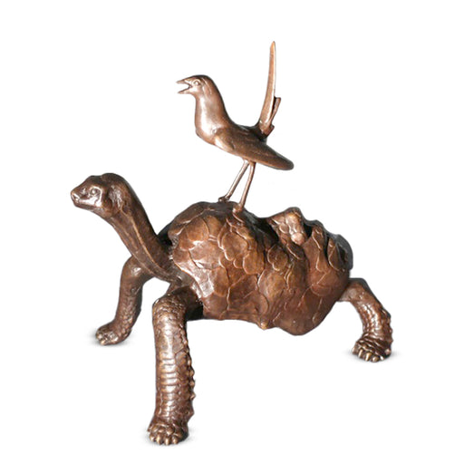 Turtle with Bird <br> (W 38 x H 39) cm