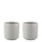 Core Thermo Cups <br> Light Grey <br> Set of 2