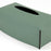Soft Rectangular Tissue Box <br> Oil Green <br> (L 24.7 x W 12.7 x H 7.5) cm