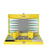 Lemon Snake <br> Backgammon Set <br> (L 38 x W 24.5) cm