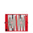 Monte Carlo Red <br> Backgammon Set <br> (L 38 x W 24.5) cm