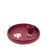 Burgundy Crocodile Dice Tray <br> (Ø 45 x H 6) cm