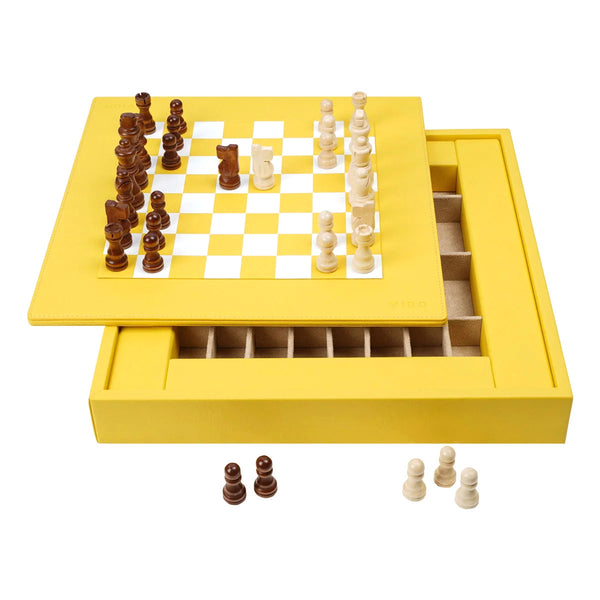 Chess Set <br> Lemon <br> (L 36.5 x H 5.2) cm