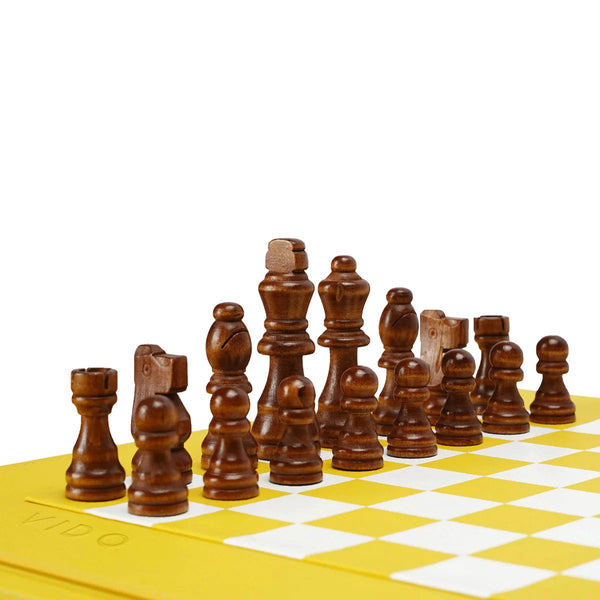 Chess Set <br> Lemon <br> (L 36.5 x H 5.2) cm