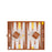 Chestnut Alligator <br> Backgammon Set <br> (L 38 x W 24.5) cm