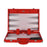 Ruby Braided <br> Backgammon Set with Handle <br> (L 52 x W 36) cm