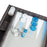 Anthracite Grey Alligator <br> Backgammon Set <br> (L 38 x W 24.5) cm