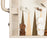 Beige Stingray <br> Backgammon Set with Handle <br> (L 52 x W 36) cm