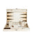 Beige Stingray <br> Backgammon Set <br> (L 38 x W 24.5) cm