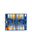 Navy Blue Alligator <br> Backgammon Set <br> (L 38 x W 24.5) cm