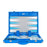 Royal Blue Lizard <br> Backgammon Set with Handle <br> (L 52 x W 36) cm