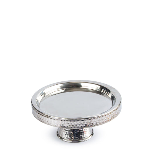 Round Platter <br> Silver <br> (Ø 36 x H 15) cm