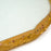 Round Flat Platter <br> Clear with Golden Rim <br> (Ø 55) cm