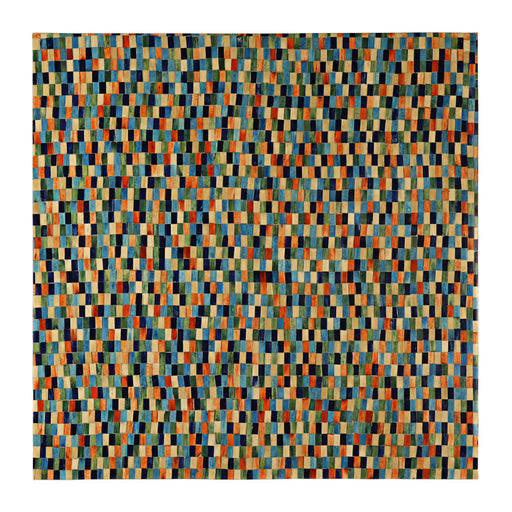 Mosaic Wall Décor <br> Blue / Orange <br> (L 100 x H 100) cm