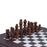 Chess Set <br> Walnut Brown <br> (L 36.5 x H 5.2) cm