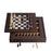 Chess Set <br> Walnut Brown <br> (L 36.5 x H 5.2) cm