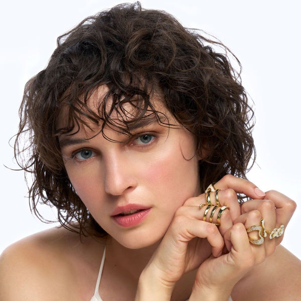 Tara Ring <br>
Light Gold