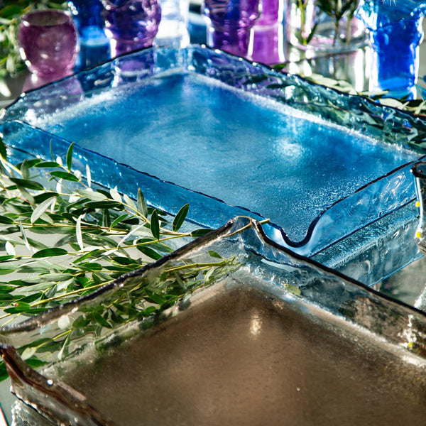 Rectangular Platter <br> Light Green <br> (L 50 x W 37) cm