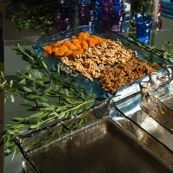 Rectangular Platter <br> Light Green <br> (L 50 x W 37) cm