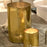 Candle Holder & Vase <br> Gold <br> (Ø 13 x H 20) cm
