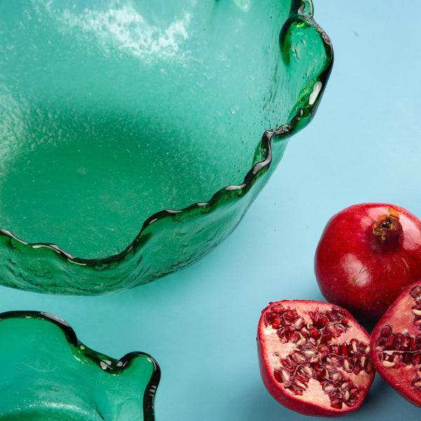 Deep Bowl <br> Green <br> (Ø 12 x H 7) cm