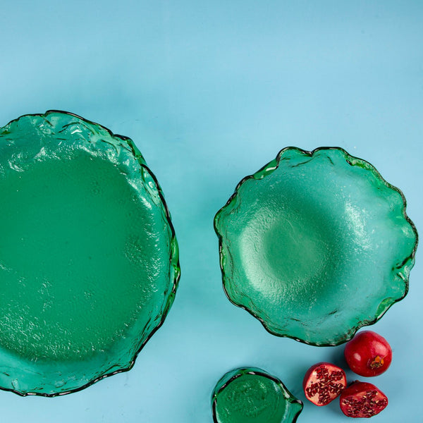 Deep Bowl <br> Green <br> (Ø 12 x H 7) cm