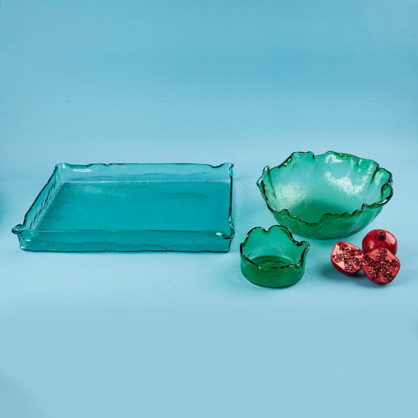 Deep Bowl <br> Green <br> (Ø 12 x H 7) cm