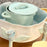 Saucepan with Bird on the Lid <br> 
Pastel Blue
<br> (Ø 19 x H 18) cm