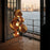 Whirl Chandelier Floor Lamp <br> Gold <br> (L 95 x W 95 x H 172) cm