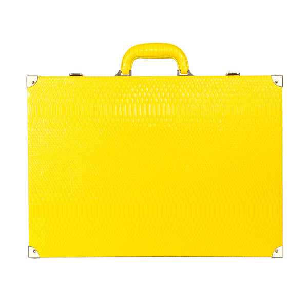 Yellow Snake <br> Backgammon Set with Handle <br> (L 52 x W 36) cm