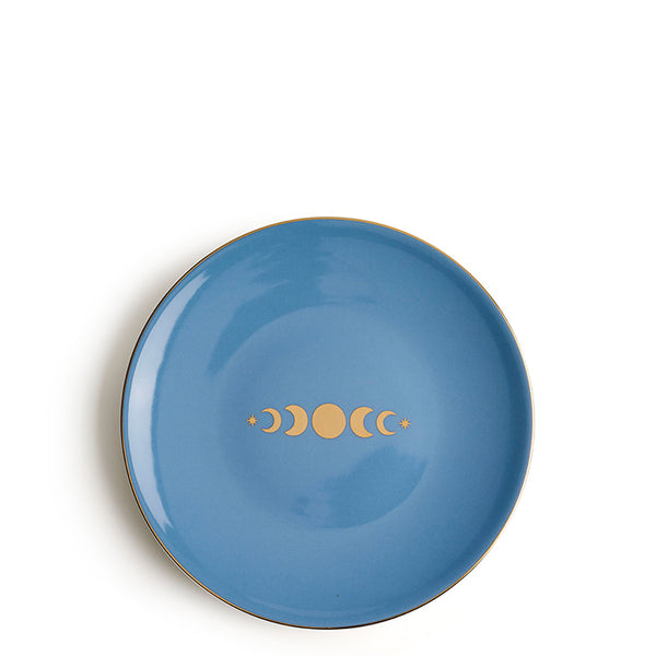 Hilal Dessert Plate <br> 
Blue
<br> Set of 6