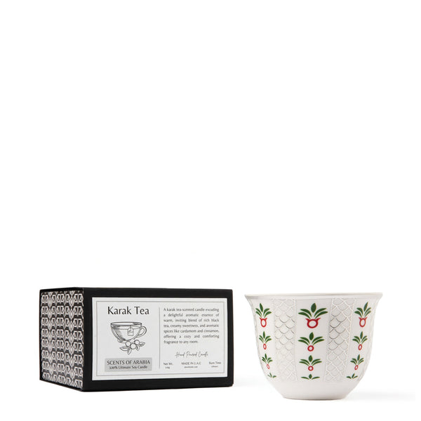 Traditional Silver Candle <br> Karak Tea