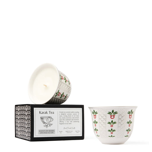 Traditional Silver Candle <br> Karak Tea