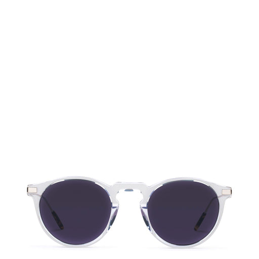 The Noto <br> Clear Crystal Frame <br> Black Lenses