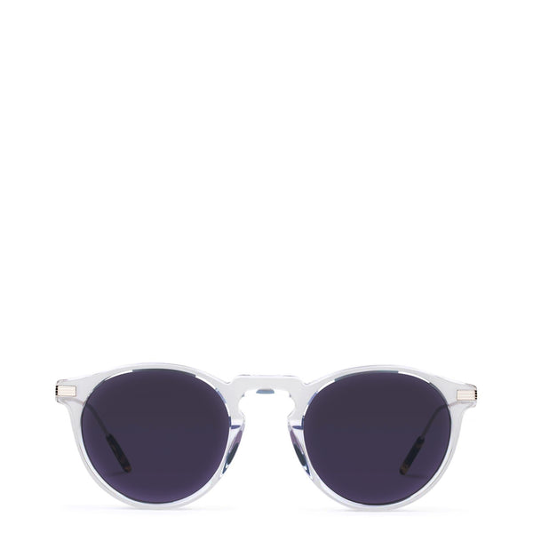 The Noto <br> Clear Crystal Frame <br> Black Lenses