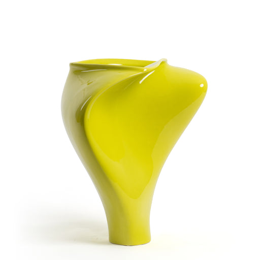 The Anima Vase <br> 
Lime Green
<br> (L 34.5 x W 42.5 x H 48) cm