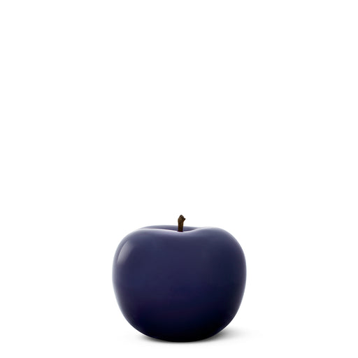 Apple Brilliant Glazed <br> Royal Blue <br> (Ø 12 x H 10) cm