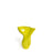 The Baby Mia Vase <br> 
Lime Green
<br> (L 10.5 x W 23 x H 30) cm