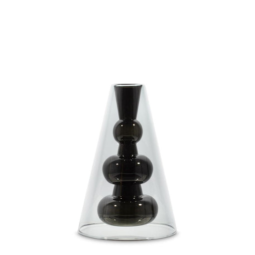 Bump Cone Vase <br> (L 15 x W 15 x H 22) cm