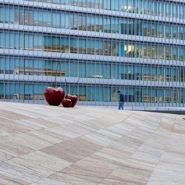 Cherry Porcelain <br> Bordeaux <br> (Ø 33 x H 30) cm