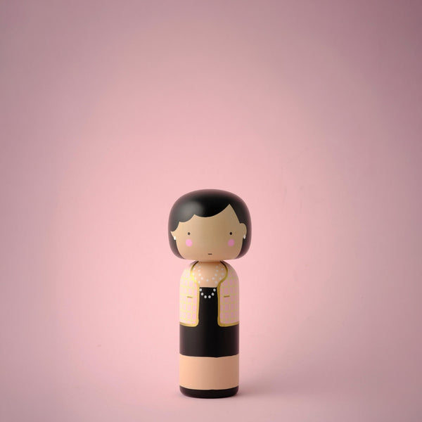 Coco in Pink Kokeshi Doll <br>
(H 14.5) cm