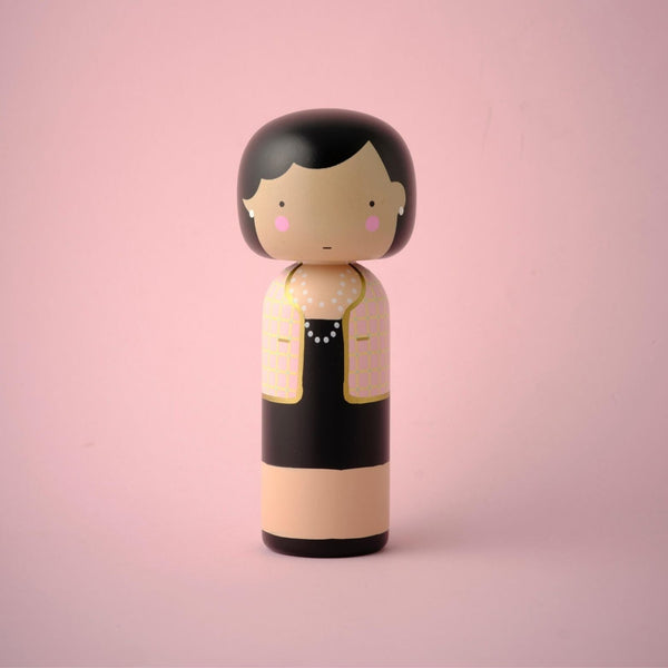 Coco in Pink Kokeshi Doll <br>
(H 14.5) cm