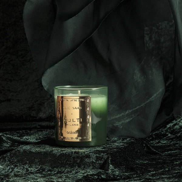Elie Saab x Culti Milano Candle <br> Golden <br> (H 9.5) cm