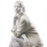 In My Thoughts Woman Figurine <br> (L 28 x W 17 x H 37) cm