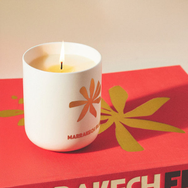 Marrakech Flair Candle <br> 
(H 10.2) cm